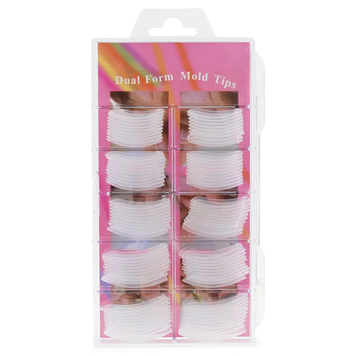 Schachtel mit 100 Topits Dual Form Nagelspitzen