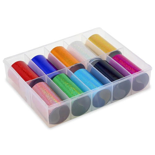 NFS-015 Gemischte holografische Farben - Transferfolienset