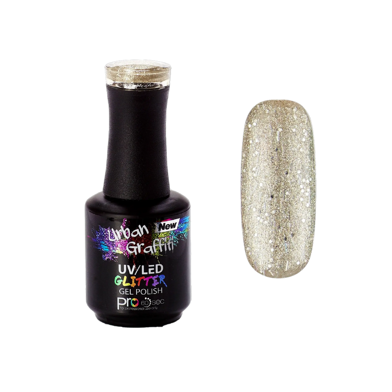 Andromeda - UGGP-A0919 Urban Graffiti Gold Schimmer Gel Nagellack 15ml