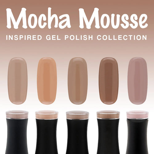 Mocha Mousse Inspirierte Gel-Kollektion