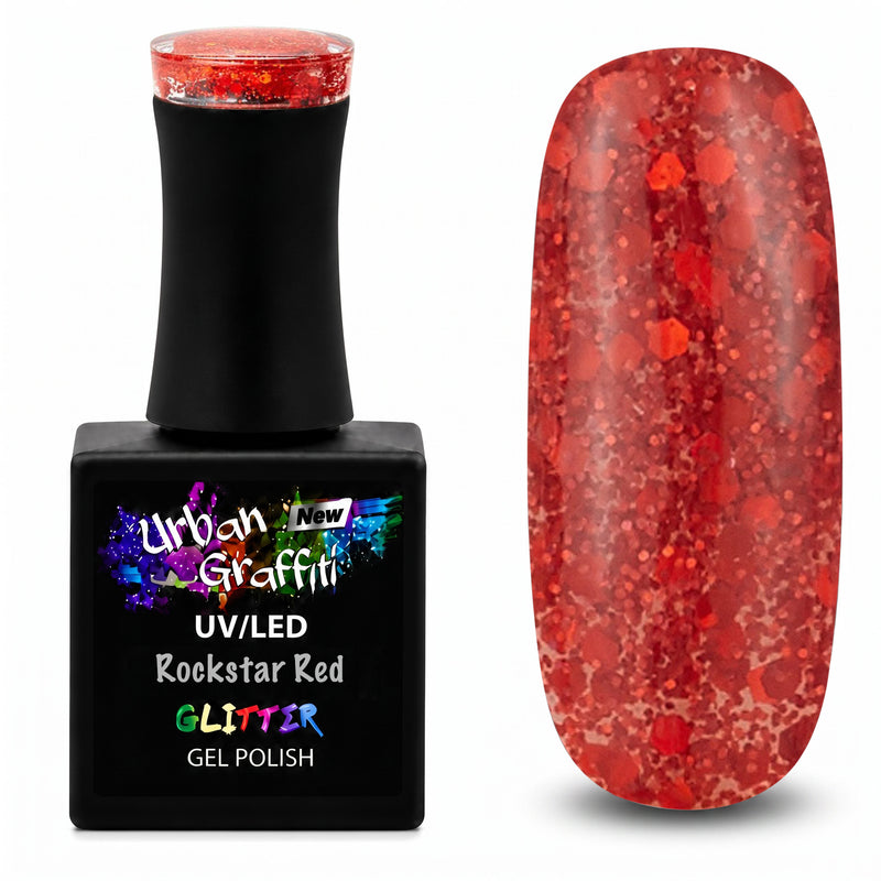 Rockstar Red - UGGP-XS010 Urban Graffiti Gel Polish 15ml